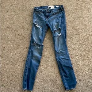 Jeans from hollister size 1 shirt